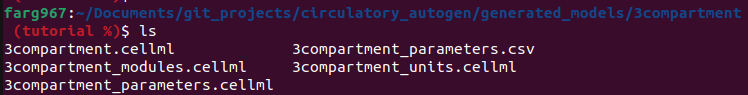 Generated files